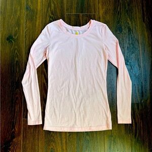 Light Pink Long Sleeve Top
